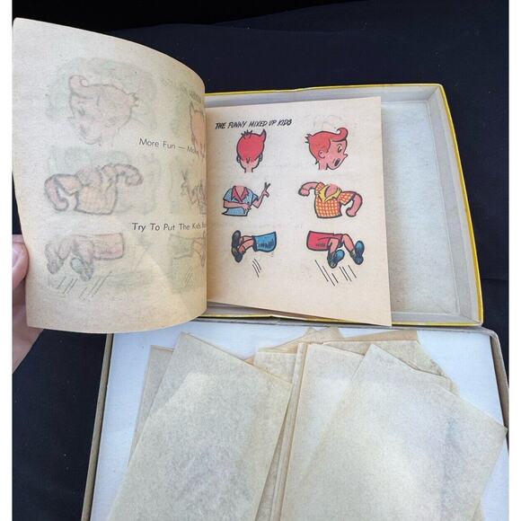 Vintage Kopeefun Magic Copy Paper Kit 1965 Just Rub Magic Paper - Picture 9 of 12